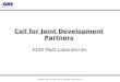 KDDI - Call for Joint Development Partners