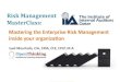 Mastering Enterprise Risk Management Inside Your Organization