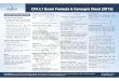 Cfa l1 exam formula & concepts sheet 2013