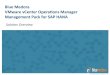 Blue Medora - VMware vCOPs Management Pack for SAP HANA Overview