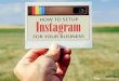 How To Set Up Instagram For Business