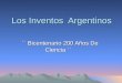 Los inventos  argentinos