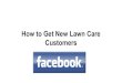 Lawn care business advertising using Facebook