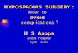 Hypospadias Surgery ,How To Avoid Complications