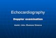 Ecocardiography. Doppler ecography