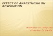 Sam  ppt on effect of anaesthesia on respiratory system