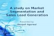 Lead generation and Marketing segmentation