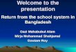 Returnn from the School System in Bangladesh