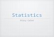 Statistics trinity college