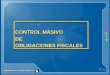 Control Masivo de Obligaciones Fiscales Bolivia