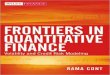 Frontiers in quantatitive finance
