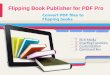 How to make photo slideshow on flipping book