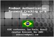 [H2HC Sao Paulo 2009] PreBoot Authentication Password Cracking on a budget