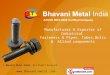 Stainless Steel Fasteners by Bhavani Metal, India, Mumbai