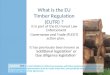 What is EU timber regulation?
