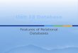 18 database features
