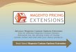 Magento Custom Options Extension