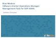 VMware vCenter Operations (vCOps) Management Pack for SAP HANA Overview