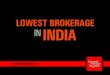 Lowest brokerage in india 1