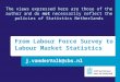 J. Van der Valk - From Labour Force Survey to  Labour Market Statistics