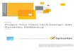 TECHNICAL WHITE PAPER▶Protect Your Cisco UCS Domain with Symantec NetBackup