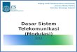Dasar sistem telekomunikasi (modulasi)