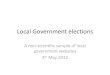Local Government Websites 3rd May 2012