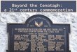 Beyond the Cenotaph: a 21st century commemoration