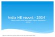 Indian Higher Education Report 2014