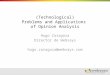 (Technological) Problems and Applications of Opinion Analysis