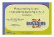District anti bullying training