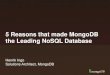 5 причин, по которым MongoDB является ведущей NoSQL СУБД, Henrik Ingo (MongoDB)