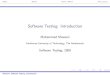Software Testing: Introduction