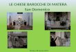 le chiese barocche a Matera