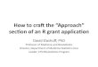 Elashoff approach section in grant applications