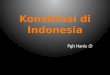 Konstitusi di indonesia