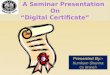 Kumkum digital certificate
