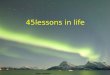 45 lessons(snowdream)