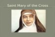 Saint mary of the cross