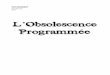 Dossier Obsolescence Programm©e