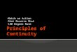 Principles of-continuity
