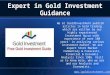 Gold investment guidance