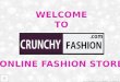 Crunchy fashion rings