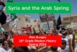 Syria and the arab spring taskstream
