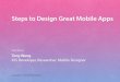 Steps to Design Great Mobile Apps