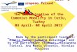 The dissemination of the comenius mobility in Turkey