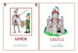 Libro vocabulario castillos en inglés
