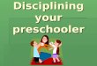 Disciplina para preescolares