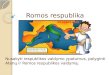 Romos respublika
