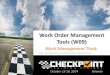 W09 - Work Order Management Tools